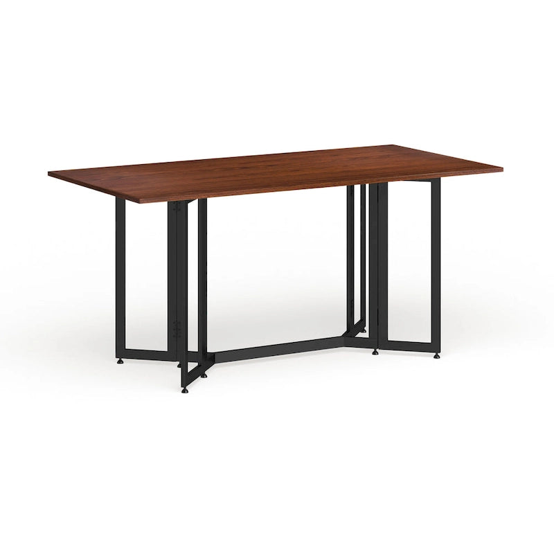 SEI Furniture Driness Drop Leaf Console to Dining Table - Black