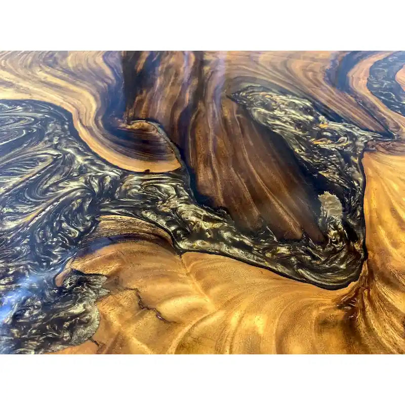 Sundaland 118 Large Slap Live Edge Dining Table