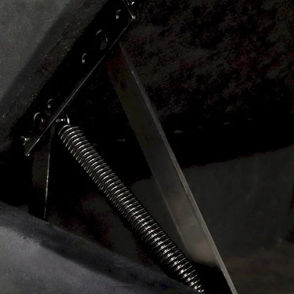 Black 58.26 Velvet Upholstered Button Tufted Chaise Lounge Chair with Storage