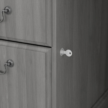 Saratoga Executive Desk, File Cabinet and Bookcases by Bush Furniture