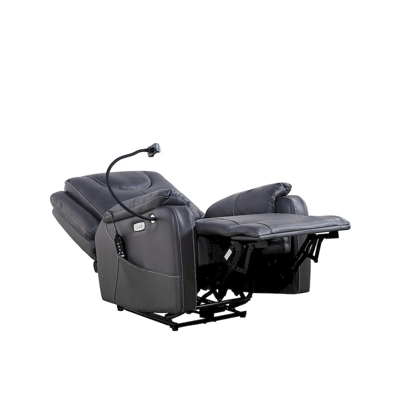 Christopher Knight Home Power Recliner Chair with Massage and USB Charge Ports