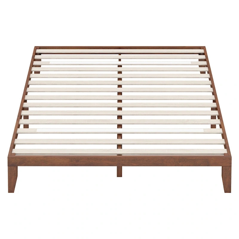 Costway King Size 14 Wooden Bed Frame Mattress Platform Wood Slats
