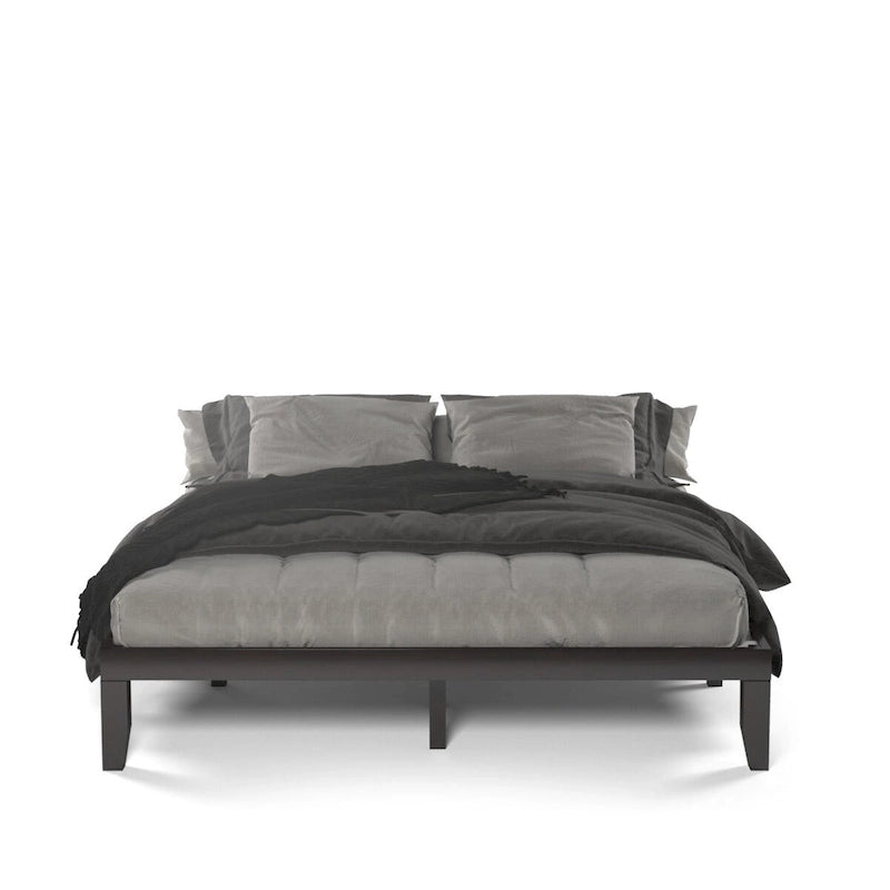 Costway King Size 14 Wooden Bed Frame Mattress Platform Wood Slats