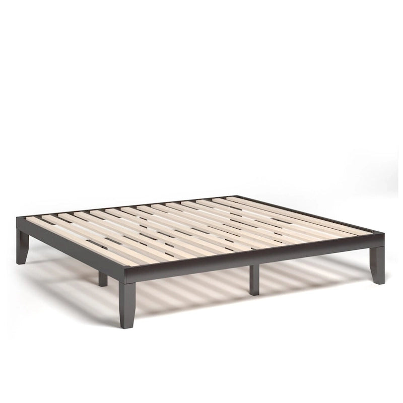 Costway King Size 14 Wooden Bed Frame Mattress Platform Wood Slats