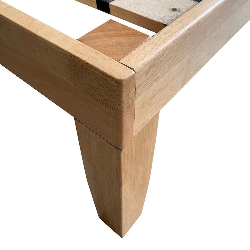 Costway King Size 14 Wooden Bed Frame Mattress Platform Wood Slats