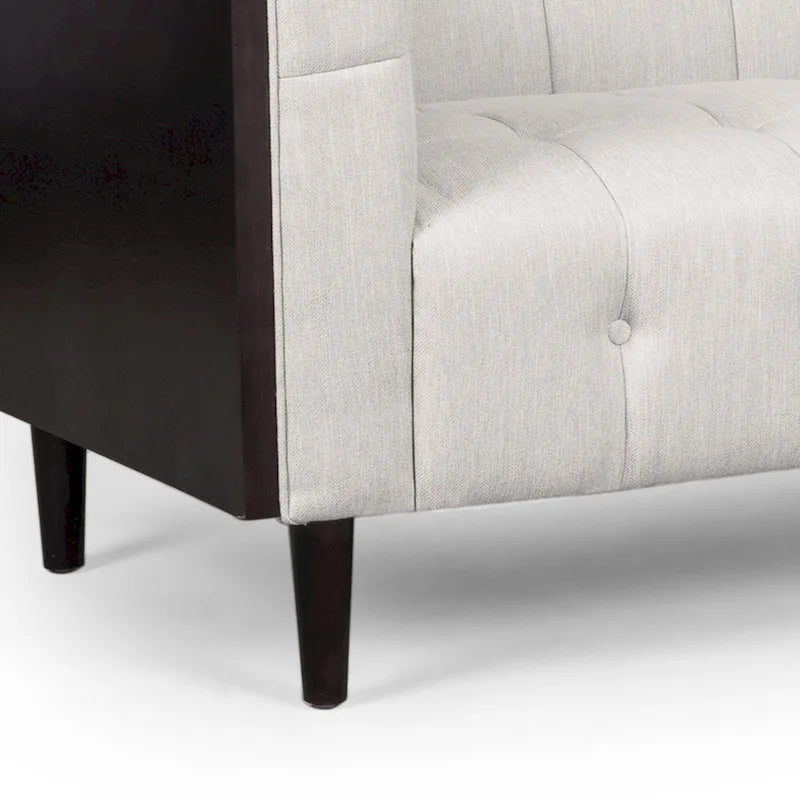 Clermont Mid-century Tufted Sectional Sofa by Christopher Knight Home - 114.00 L x 114.00 W x 30.75 H