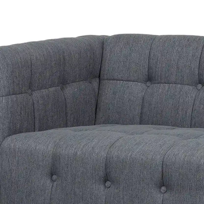 Clermont Mid-century Tufted Sectional Sofa by Christopher Knight Home - 114.00 L x 114.00 W x 30.75 H
