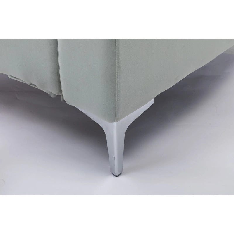 136 Velvet Semicircle couch Modular Curve Sectional Sofa