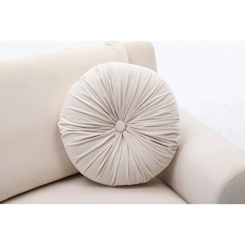 136 Velvet Semicircle couch Modular Curve Sectional Sofa