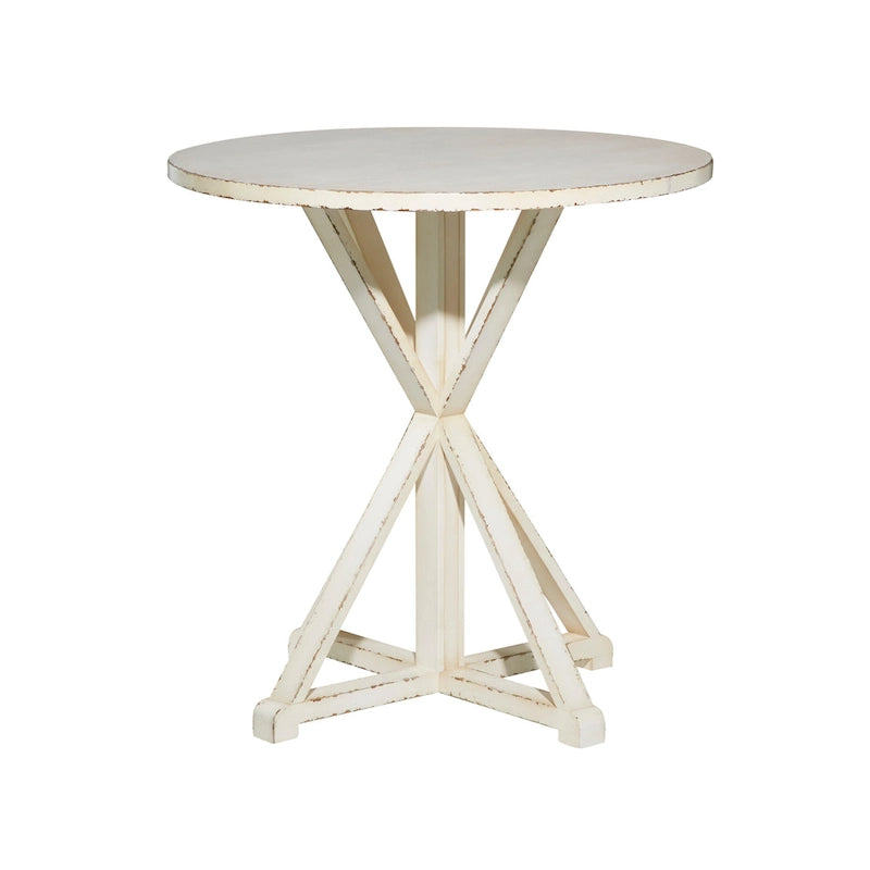 Wood Accent Table - White or Brown - Roche River Decor