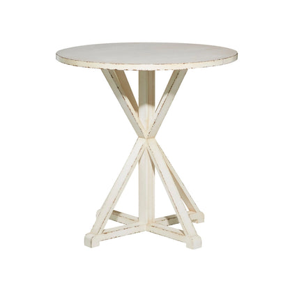 Wood Accent Table - White or Brown - Roche River Decor