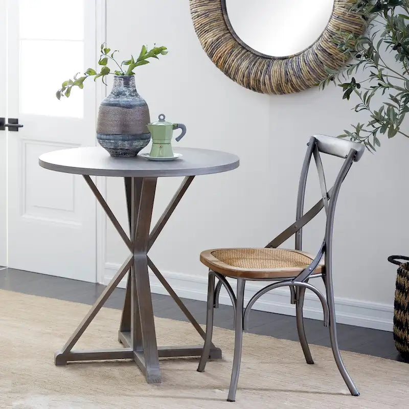 Wood Accent Table - White or Brown - Roche River Decor