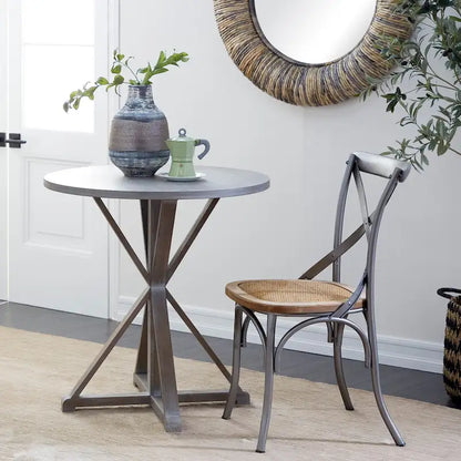 Wood Accent Table - White or Brown - Roche River Decor