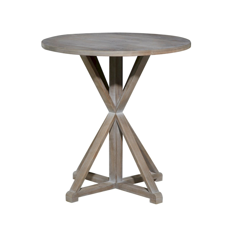 Wood Accent Table - White or Brown - Roche River Decor