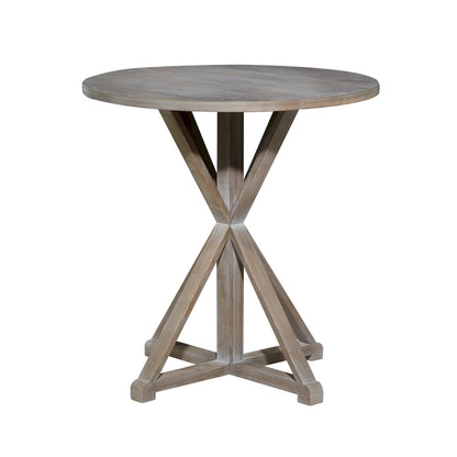 Wood Accent Table - White or Brown - Roche River Decor