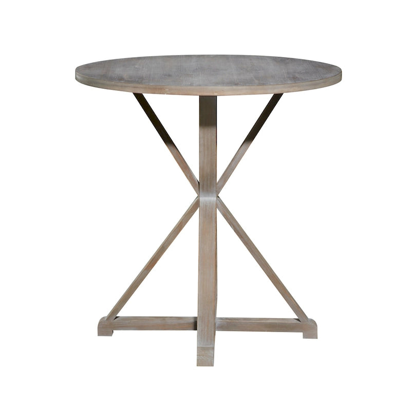 Wood Accent Table - White or Brown - Roche River Decor