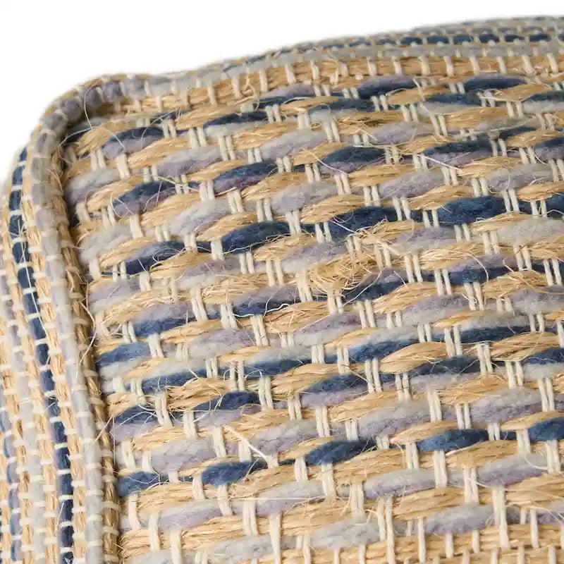 Caiman Handcrafted Boho Fabric Pouf by Christopher Knight Home