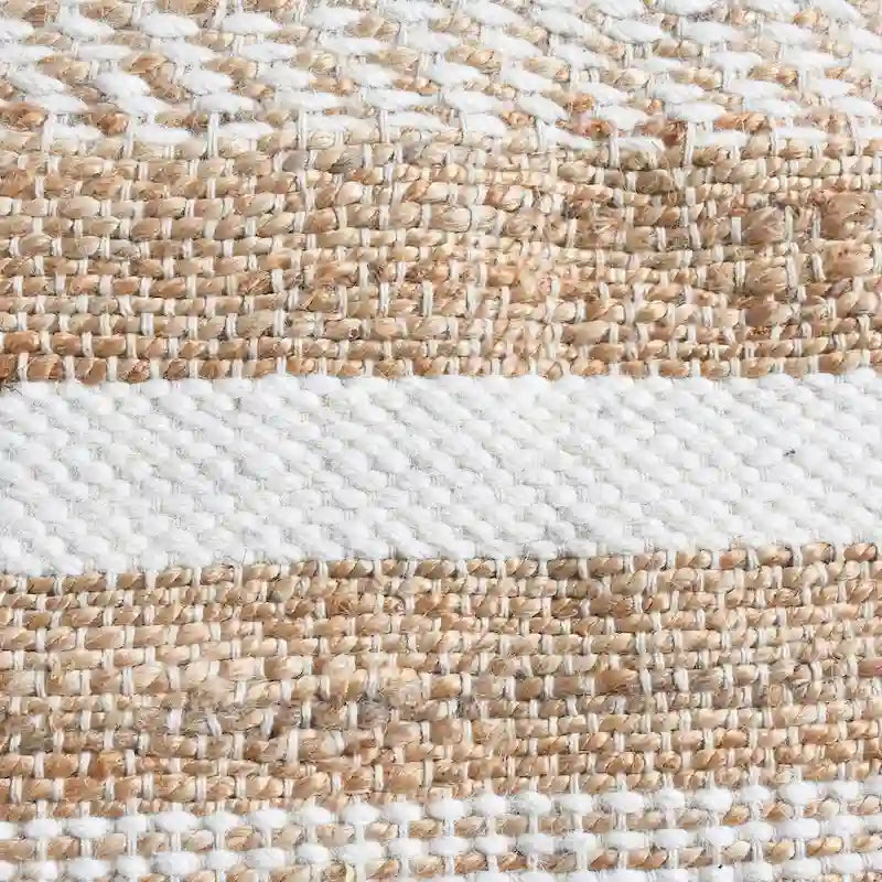 Caiman Handcrafted Boho Fabric Pouf by Christopher Knight Home