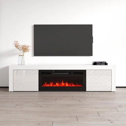 Dia BL-EF Electric Fireplace 71 TV Stand