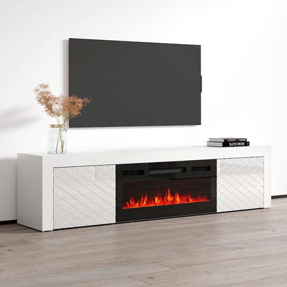 Dia BL-EF Electric Fireplace 71 TV Stand