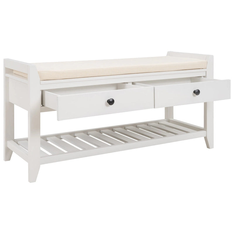 Entryway Storage Bench with Drawers