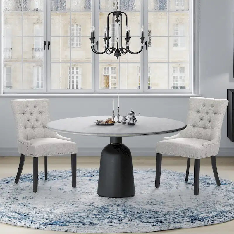 Grandview Tufted Dining Chair (Set of 2) Upholstered