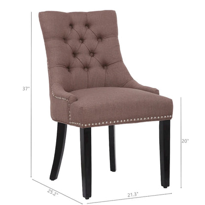 Grandview Tufted Dining Chair (Set of 2) Upholstered