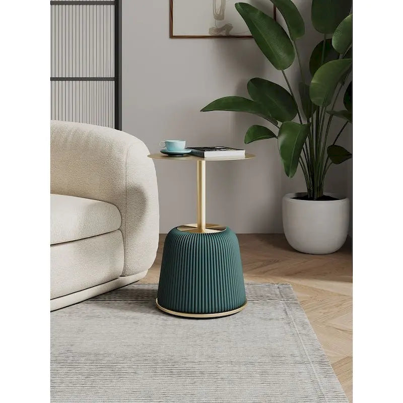 Manhattan Comfort Modern Anderson 1.0 Upholstered End Table