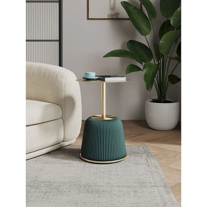Manhattan Comfort Modern Anderson 1.0 Upholstered End Table