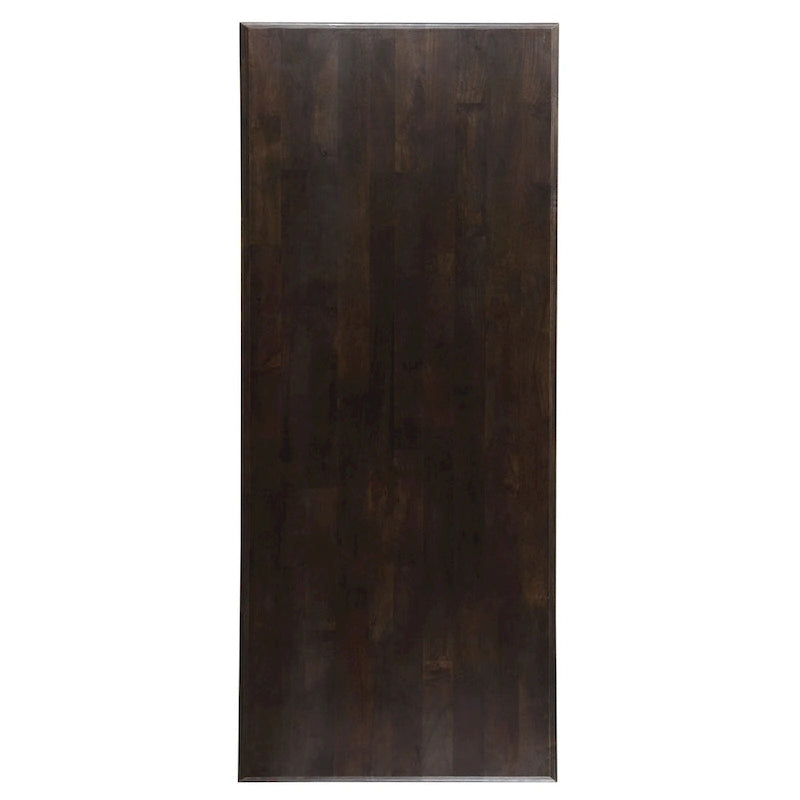 Toulon Vintage Brown Rectangle Dining Table