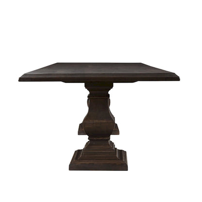Toulon Vintage Brown Rectangle Dining Table
