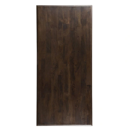 Toulon Vintage Brown Rectangle Dining Table
