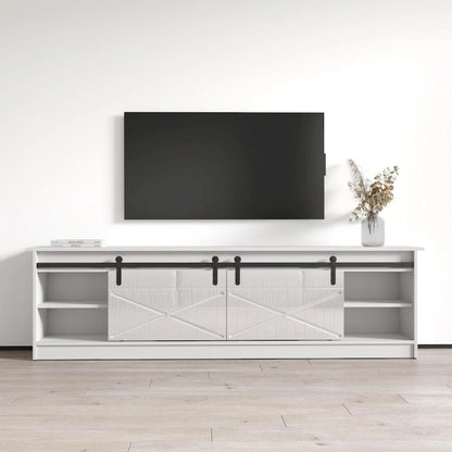 Granero BL-EF Electric Fireplace 79 TV Stand