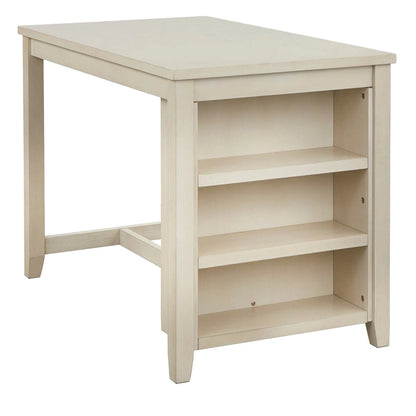 Lifestorey Tobias Storage Counter Height Storage Table