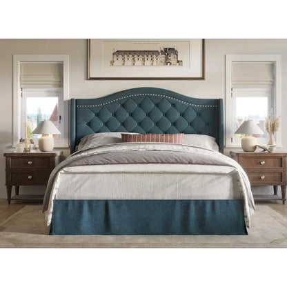 Eleanor Tufted Upholstered Platform Bed