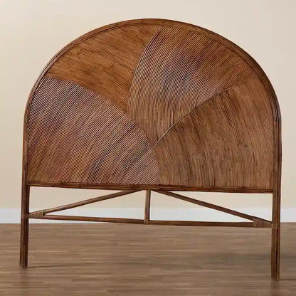 Seana Bohemian Rattan Standalone Headboard