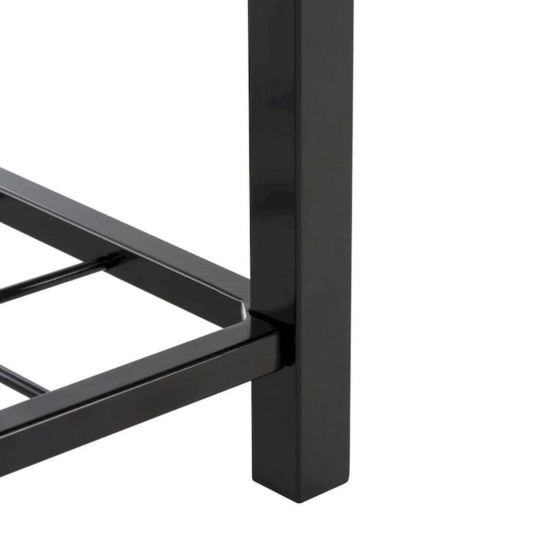 SAFAVIEH Yael Open Shelf Bench with Cushion - 42 W x 15 D x 18 H - 42Wx15Dx18H