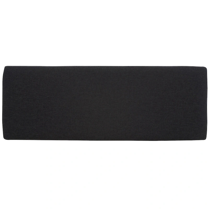 SAFAVIEH Yael Open Shelf Bench with Cushion - 42 W x 15 D x 18 H - 42Wx15Dx18H