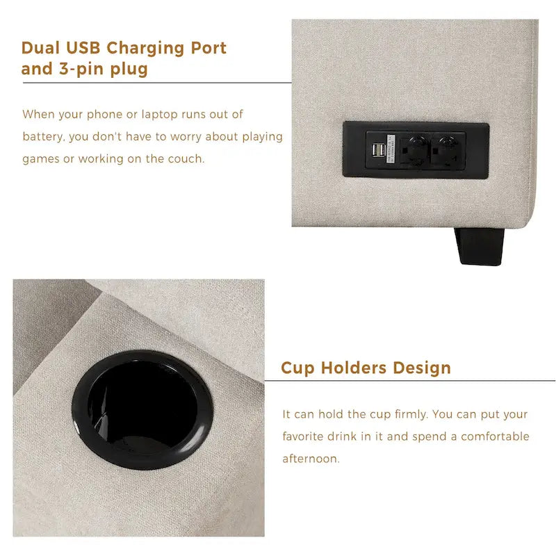 87.4 Sleeper Sofa Bed,2 in 1 Pull Out sofa bed L Shape Couch with Storage Ottoman for Living Room,Bedroom Couch and Small Apart