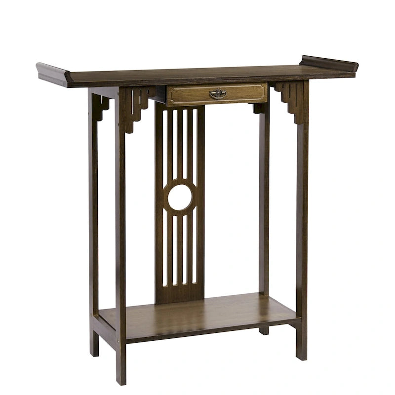 Console Table Sofa Side Accent Table Entryway Vintage