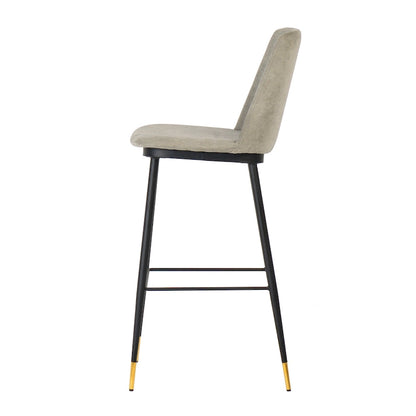 Evora Velvet Counter Stool (Set of 2)