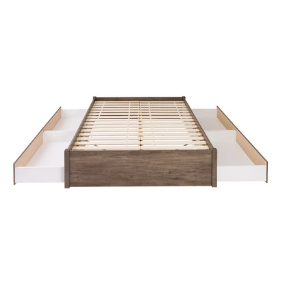 Prepac Queen Select 4-post Platform Bed with Optional Drawers