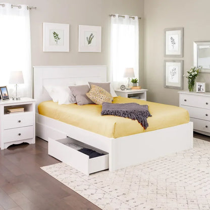 Prepac Queen Select 4-post Platform Bed with Optional Drawers