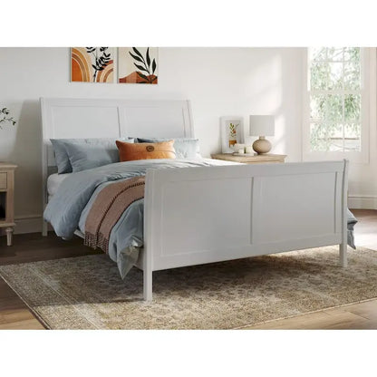 AFI Portland Foundation Bed with Matching Footboard