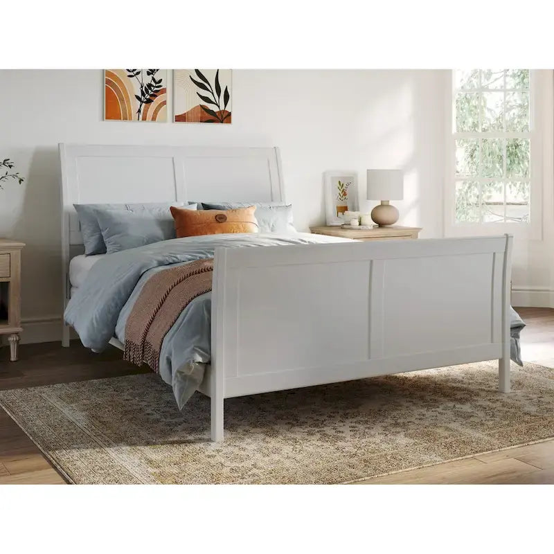 AFI Portland Foundation Bed with Matching Footboard