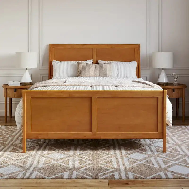 AFI Portland Foundation Bed with Matching Footboard