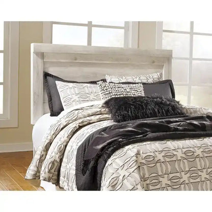 Signature Design by Ashley Bellaby Panel Headboard - Whitewash