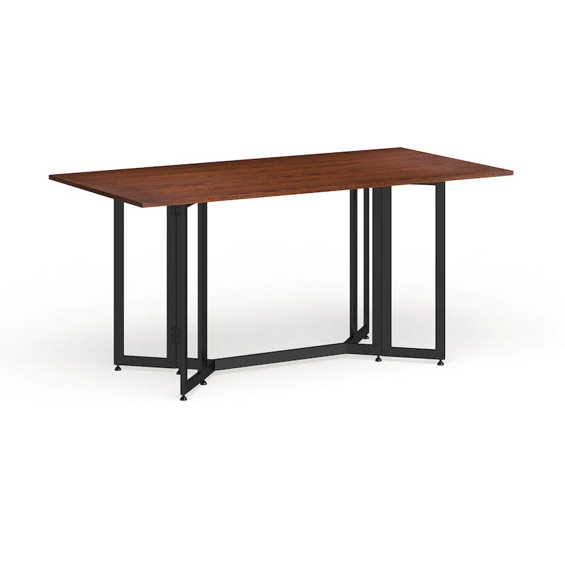 SEI Furniture Driness Drop Leaf Console to Dining Table - Black