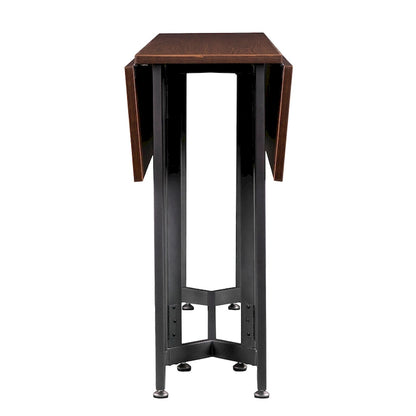 SEI Furniture Driness Drop Leaf Console to Dining Table - Black