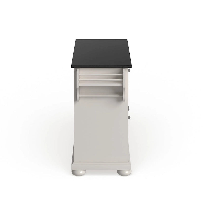 Crosley Alexandria Granite Top Full Size Kitchen Island/Cart - 18d x 51.5w x 34h